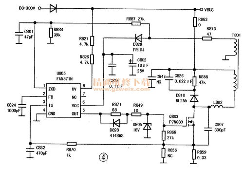 液晶電視易損集成電路解析 DMB8110D、F9222、PWM FA5502M、P FA5571N的設計與應用